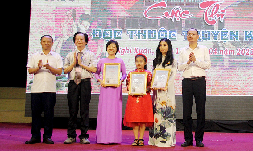 Quỹ bảo tồn và phát huy giá trị di sản văn hoá Nguyễn Du và Truyện Kiều tài trợ toàn bộ giải thưởng cá nhân của Cuộc thi đọc thuộc Truyện Kiều huyện Nghi Xuân