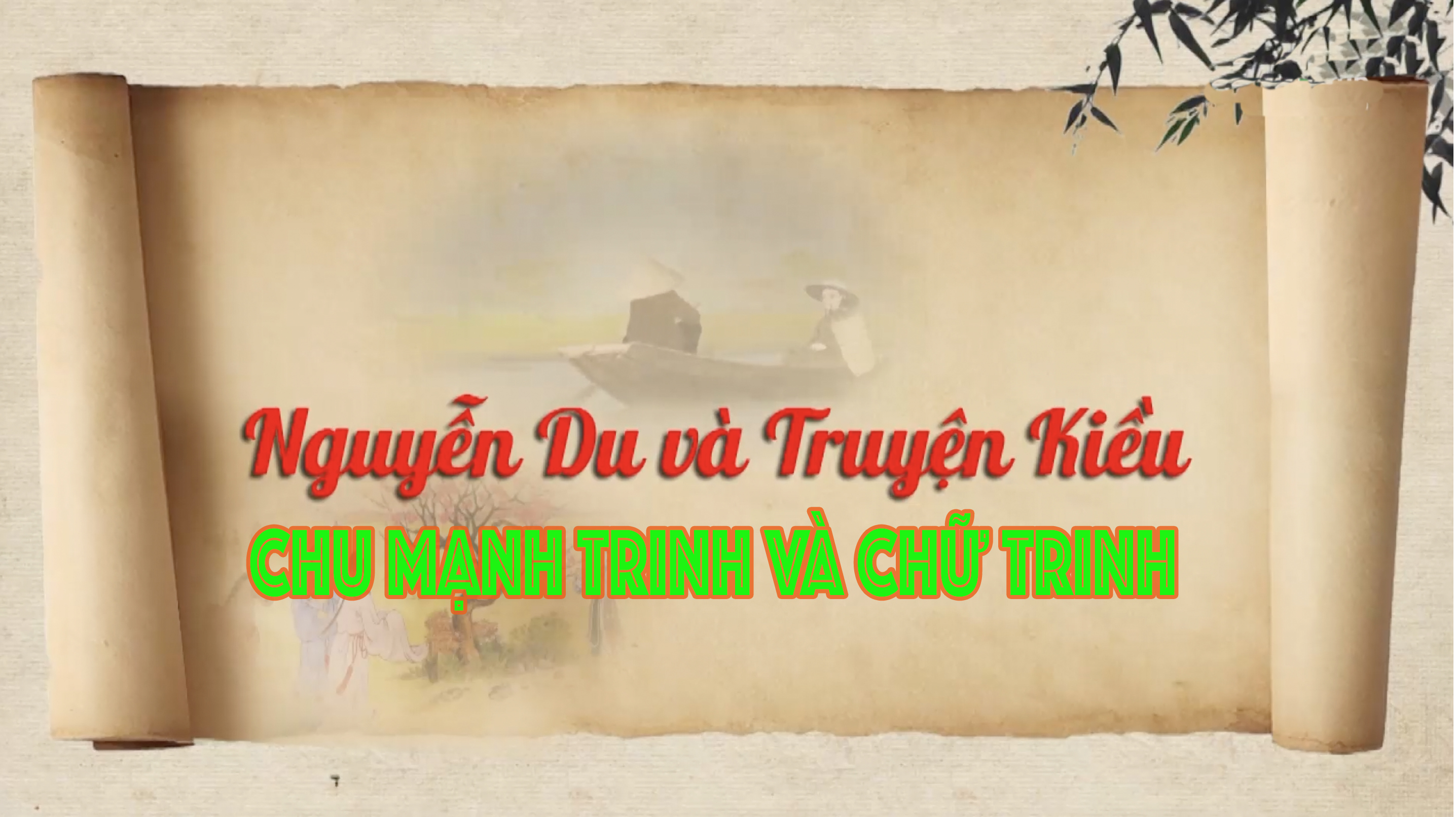 CHU MẠNH TRINH VỚI CHỮ TRINH